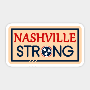 Nashville Strong T-Shirt Sticker